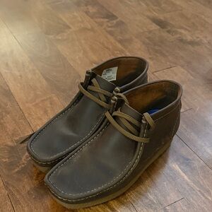 Men's Brown Leather Clark wallaby’s